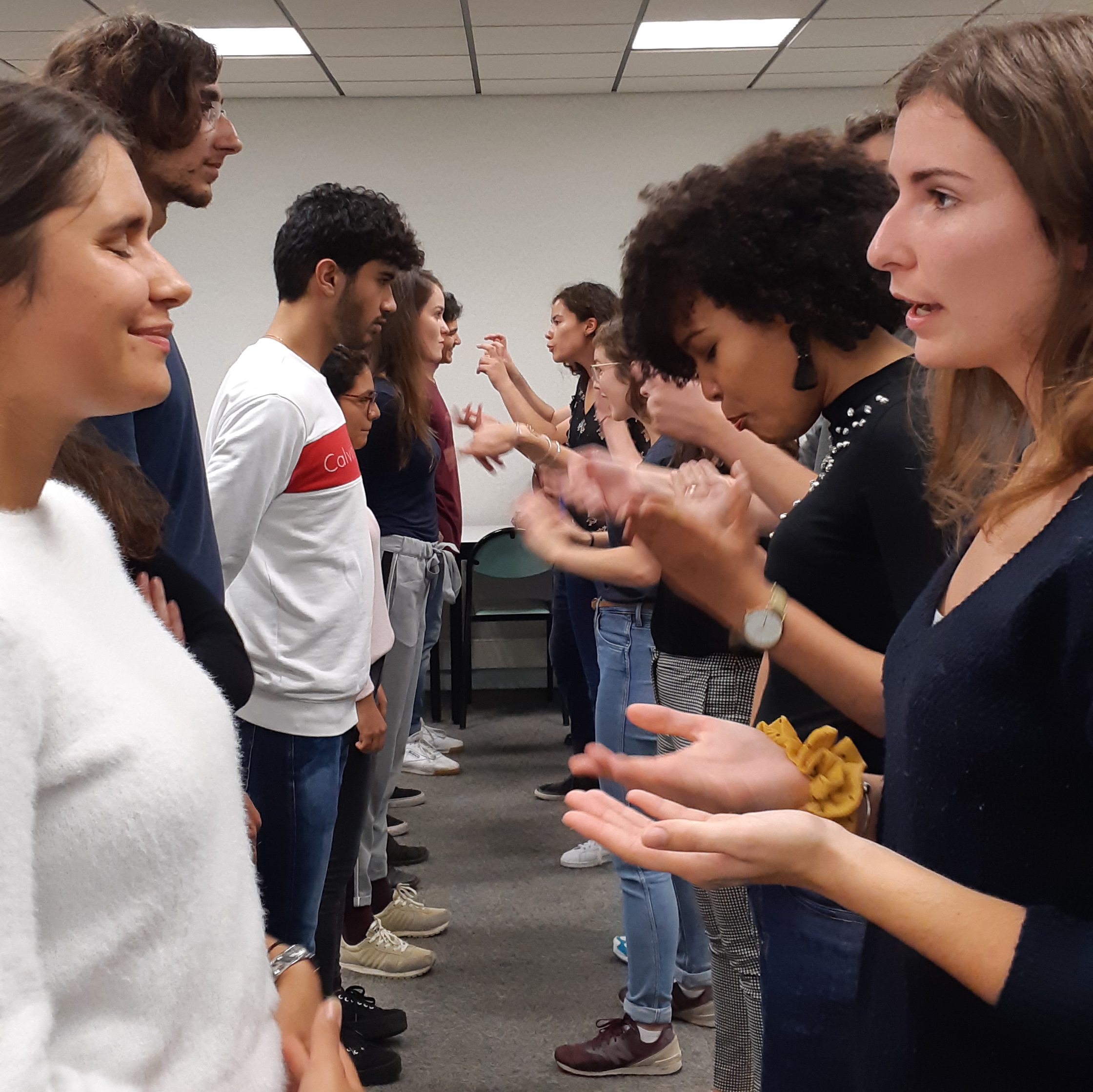 Sur scène, atelier d'éloquence